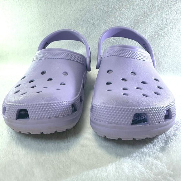 Classic Lavender Crocs Unisex Clogs Women's Sz9/Men's 7 - Picture 4 of 7
